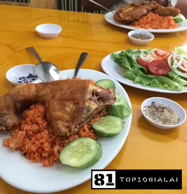 Cơm gà Mỹ Tâm Gia Lai