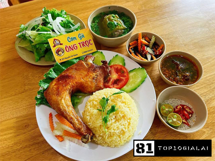 Cơm gà Ông Trọc Gia Lai