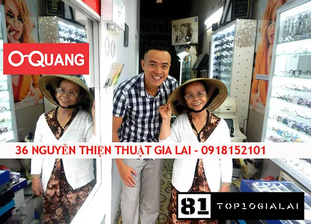 Mắt kính Quang Gia Lai