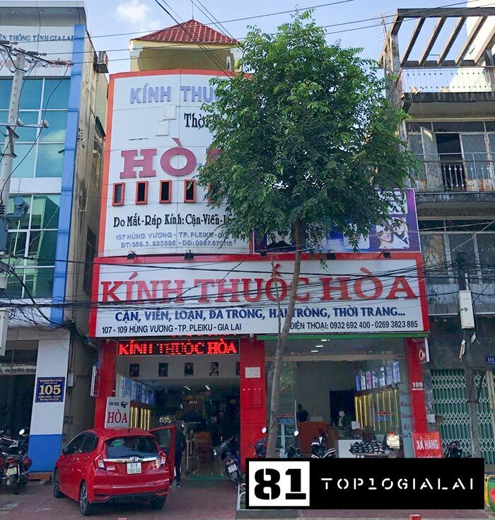 Cửa hàng mắt kính Hòa Gia Lai
