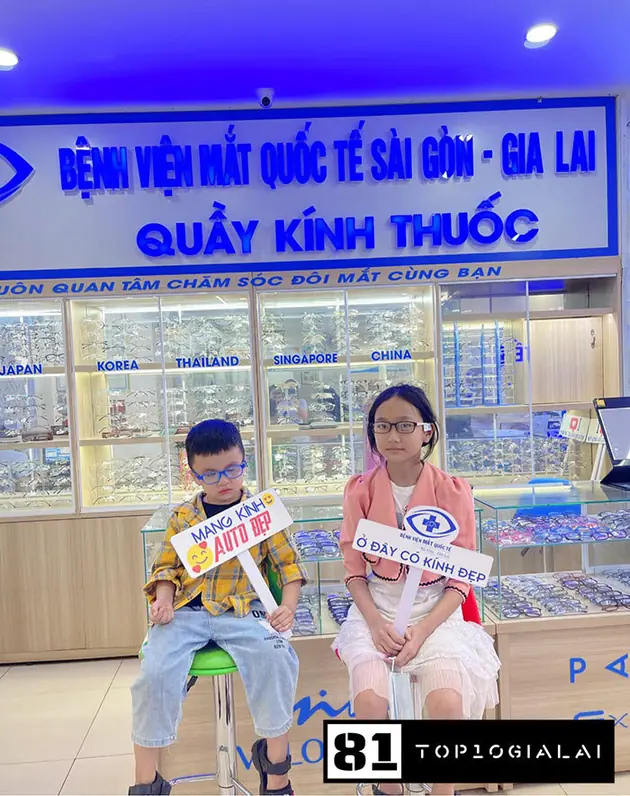 bệnh viện mắt kính Quốc tế Sài Gòn - Gia Lai