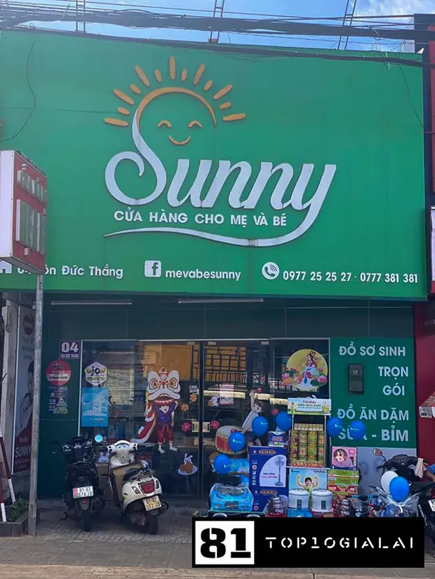Cửa hàng mẹ và bé Sunny Gia Lai