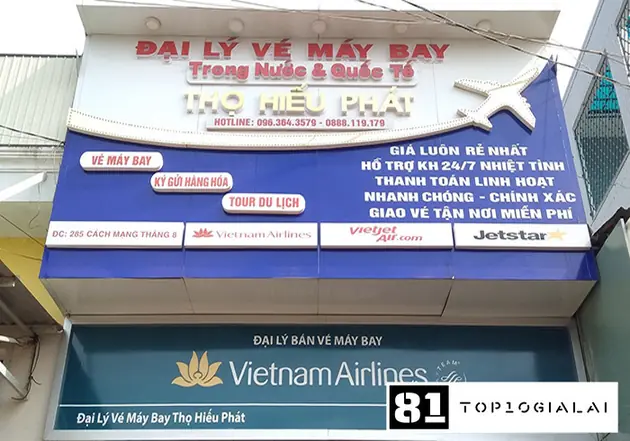 Đại lý vé máy bay Hiếu Phát