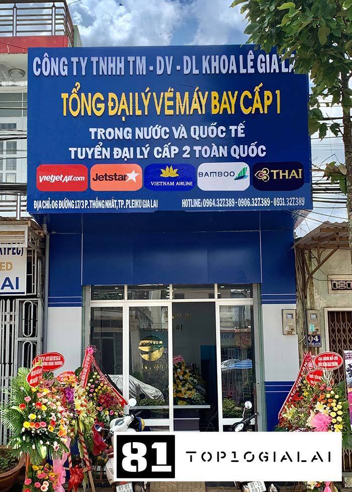 Đại lý vé máy bay Khoa Lê