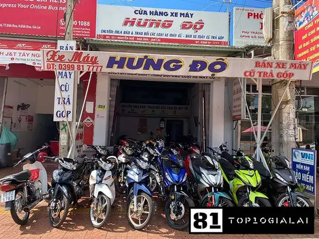 Xe máy cũ Hưng Độ Gia Lai