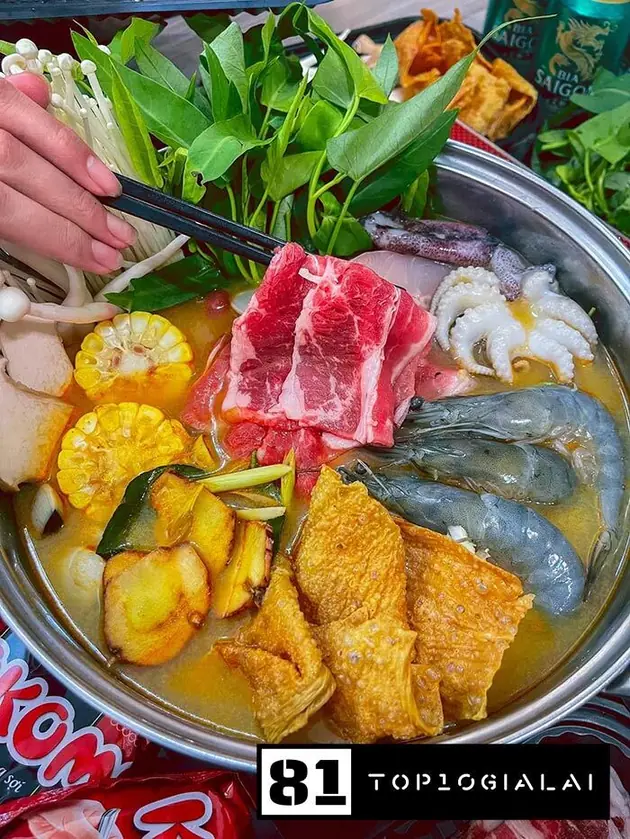 Quán lẩu cô Duyên Gia Lai