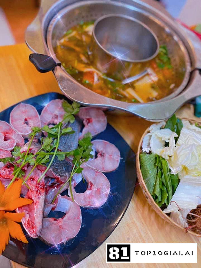 Lẩu hơi quán Gia Lai