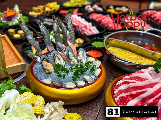 Buffet lẩu Happy Gia Lai