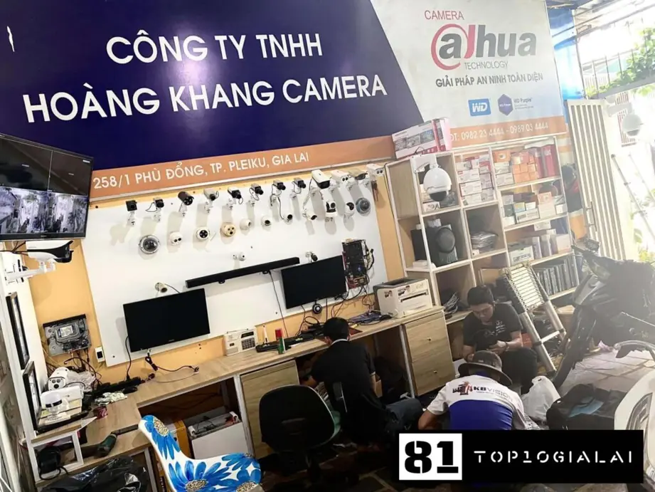 Lắp Camera Hoàng Khang Gia Lai