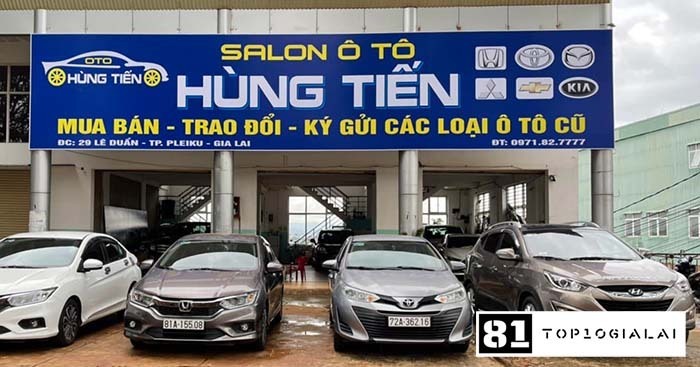 Salon ô tô hùng tiến