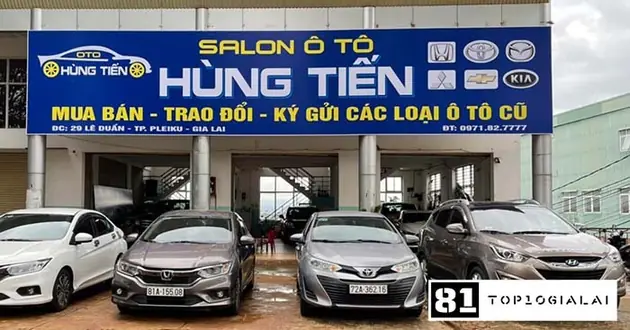Salon ô tô hùng tiến