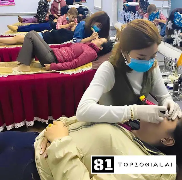 Mỹ Viện Kiều Linh phun chân mày gia lai