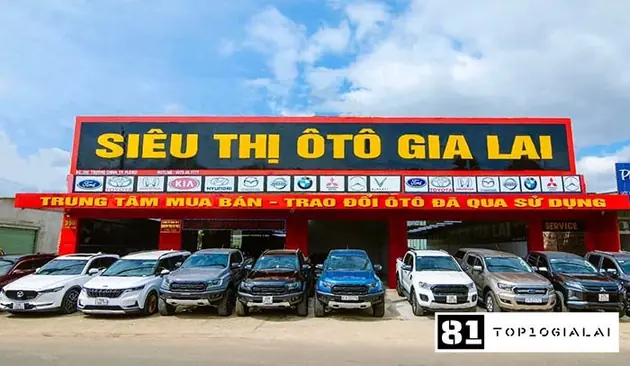 Siêu thị ô tô gia lai