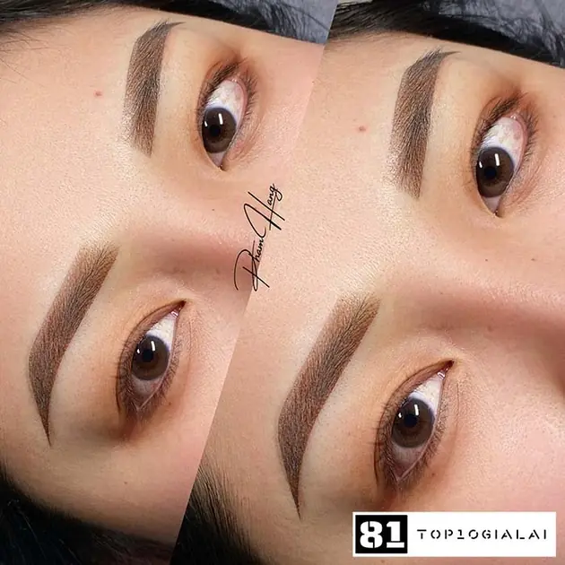 Mĩ Viện Phạm Hằng phun chân mày gia lai