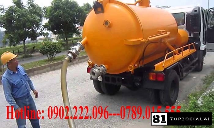 Hút hầm cầu gia lai