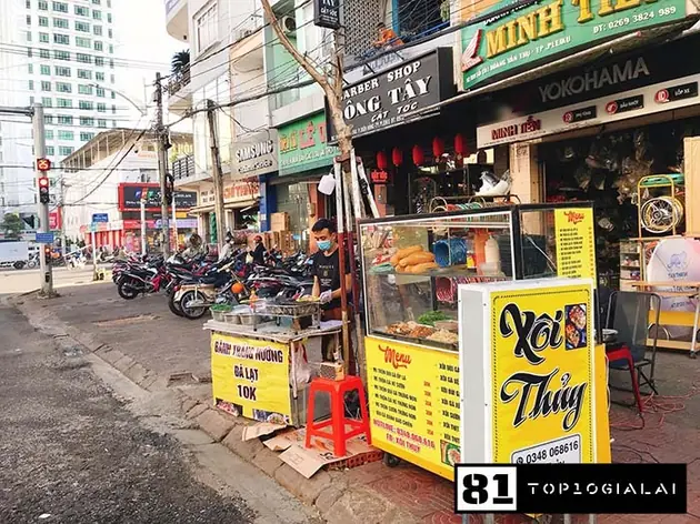 Quán xôi Thủy pleiku