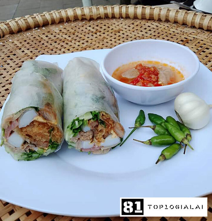 Bánh cuốn gia lai tây sơn