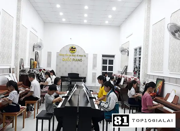 học đàn Gia Lai Quốc piano