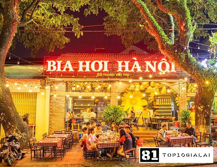 Phố nướng bia hơi gia lai