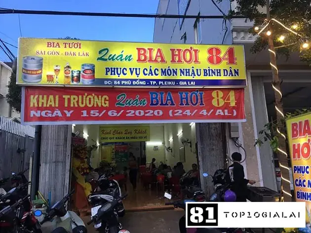 Bia hơi 84 Gia Lai