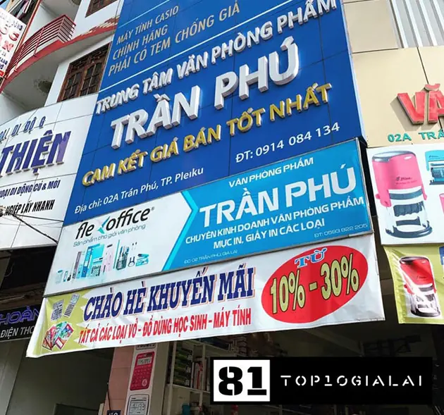 Văn phòng phẩm Trần Phú