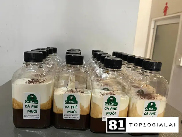 Cà phê muối gia lai cu tèo