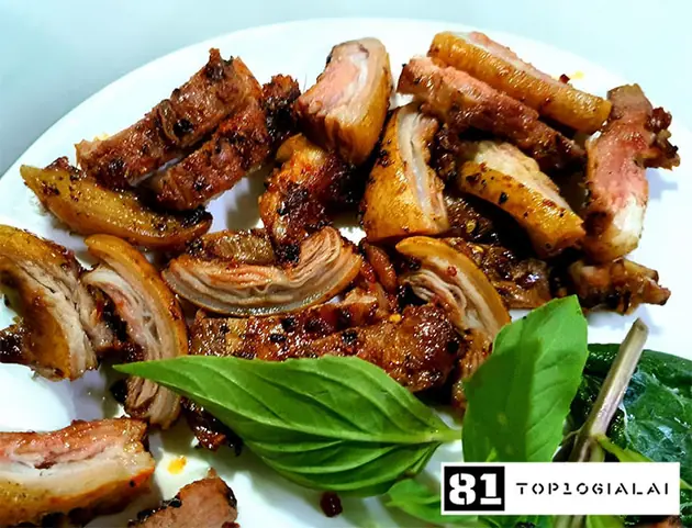 Đặc sản dê Krong Pa Gia Lai