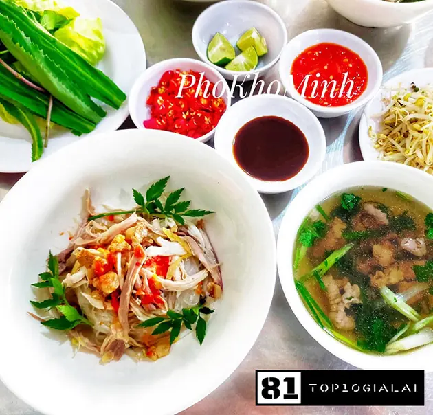 Cách nấu phở khô Gia Lai