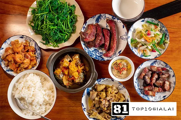 Quán cơm vườn mai Pleiku