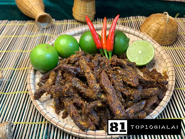 Bò khô chị ba pleiku