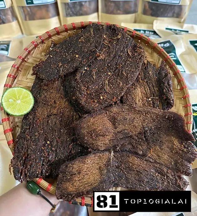 Bò khô ngon tại gia lai
