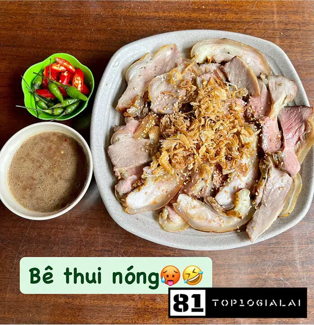 Món bê quán bồng lai pleiku