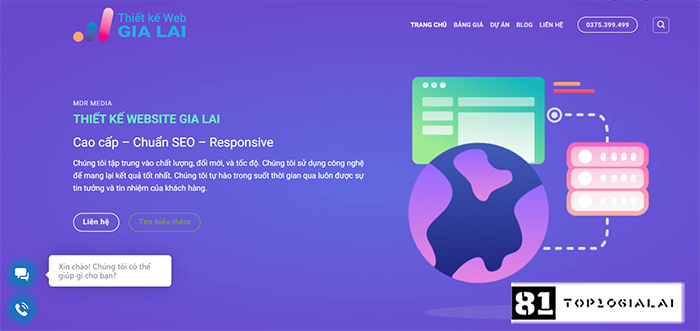 website chất lượng