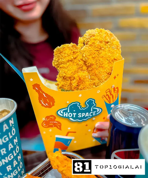 Món gà Hot Space Chicken