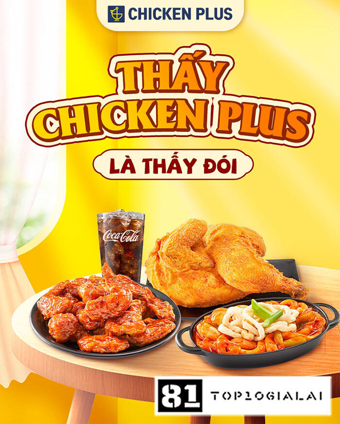 Món gà Chicken Plus