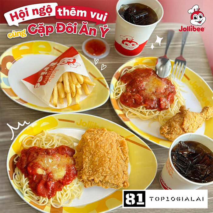 Gà rán Jollibee Gia Lai